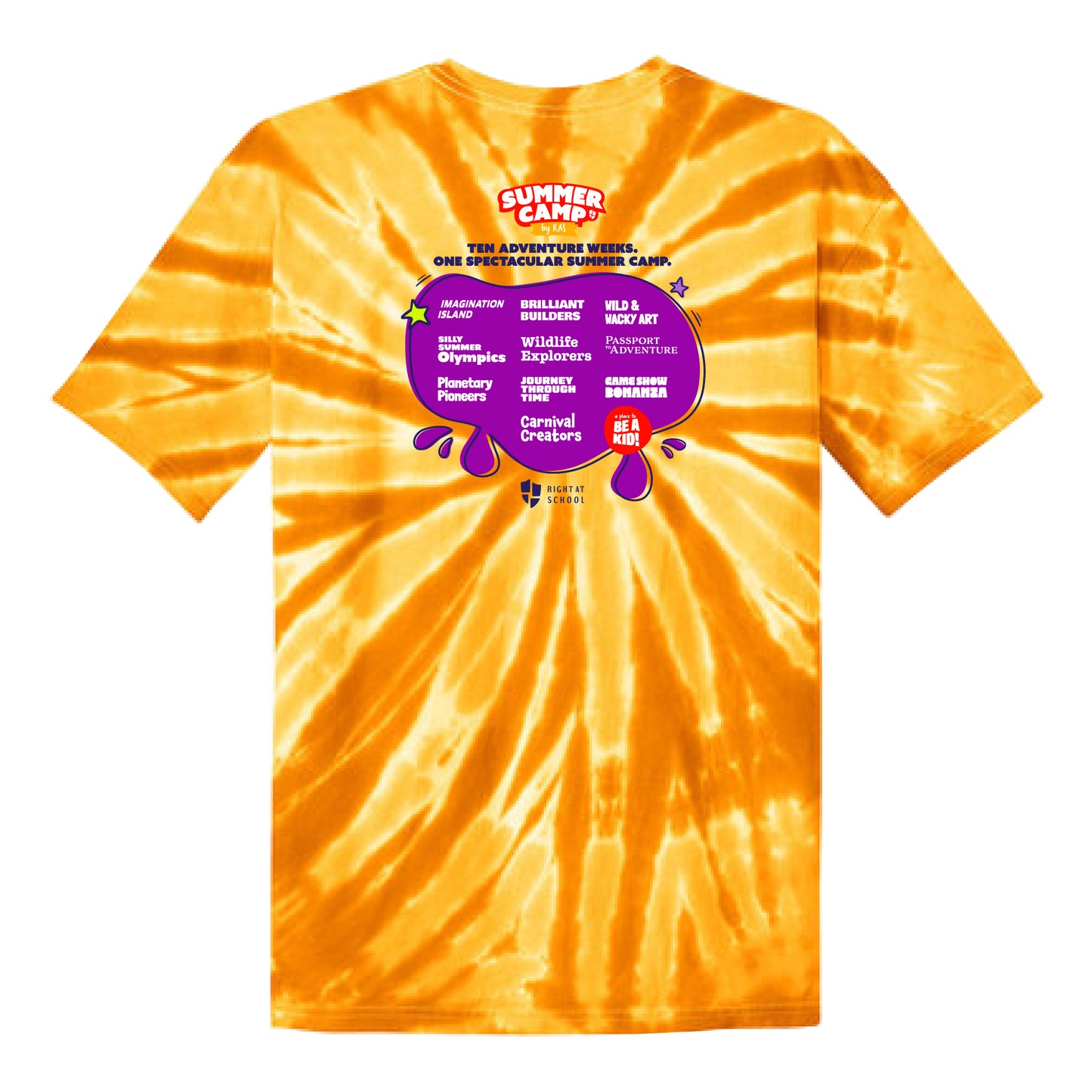 Right at School: Tie-Dye Tee